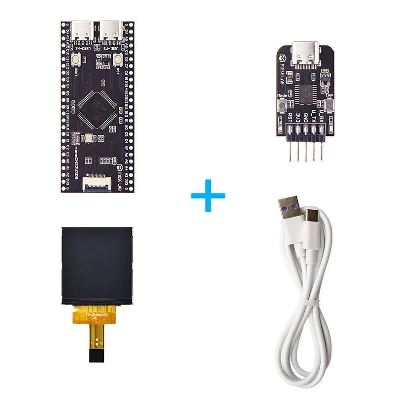 

Components CH32V305 development board Core board RISC-V open source dual TYPE C interface USB high-speed development board