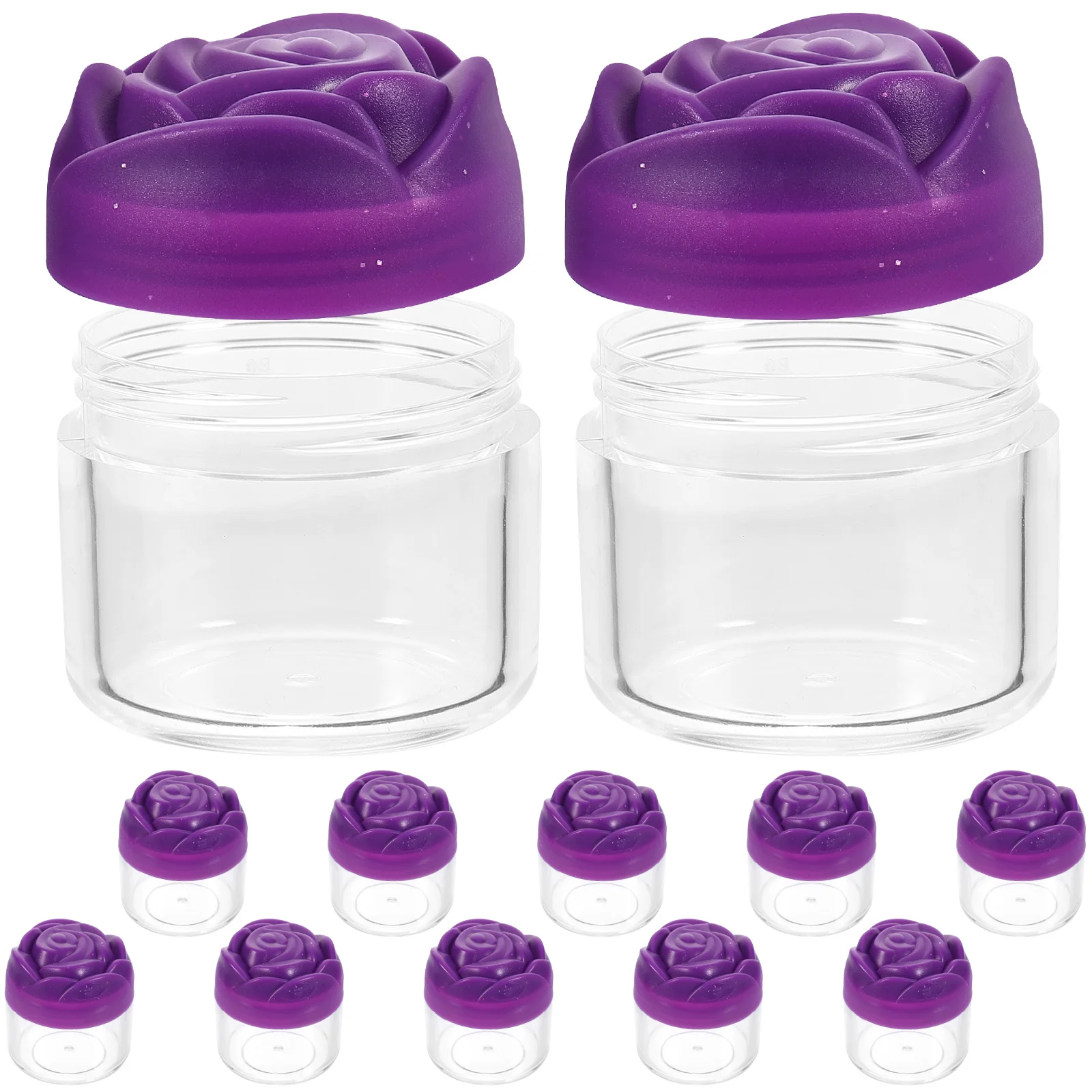 

12Pcs 20g Portable Jars Travel Size Bottles for Creams Lotions Easy to Clean and Store Compact Design