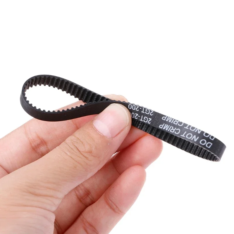 Closed Loop Rubber GT2 Timing Belt 200 280 400 610 852mm 2GT 6mm For 3D Printers Parts