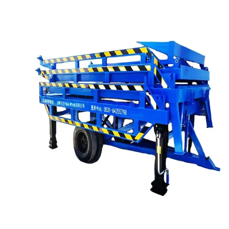 

【Best-selling】CEFolding And Telescopic Certified Heavy-Duty Manual Hydraulic Lifting Platform Container Loading Ramp Yard Hydrau