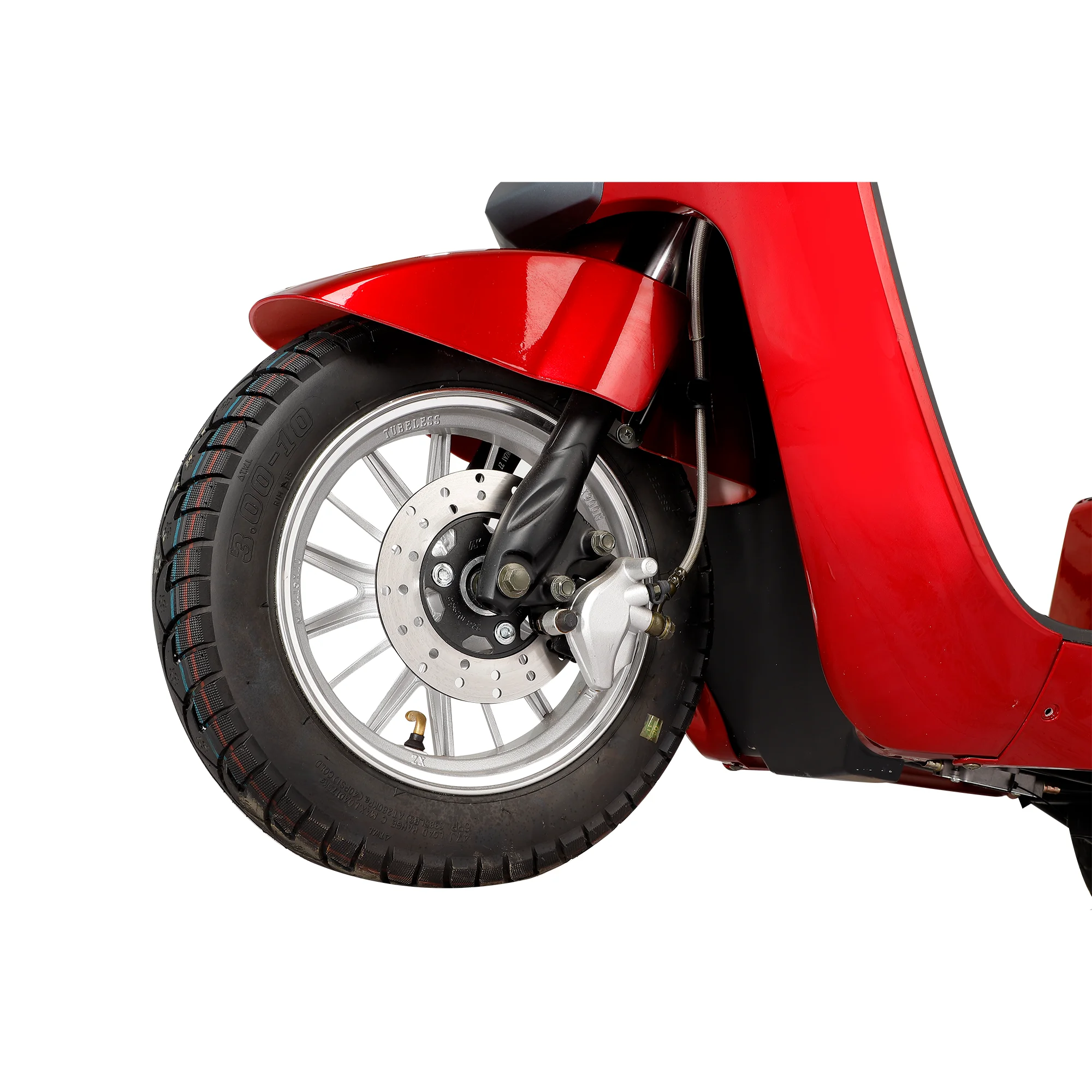 Scooter électrique de haute puissance, trottinette mobile avec grand signal réfléchissant