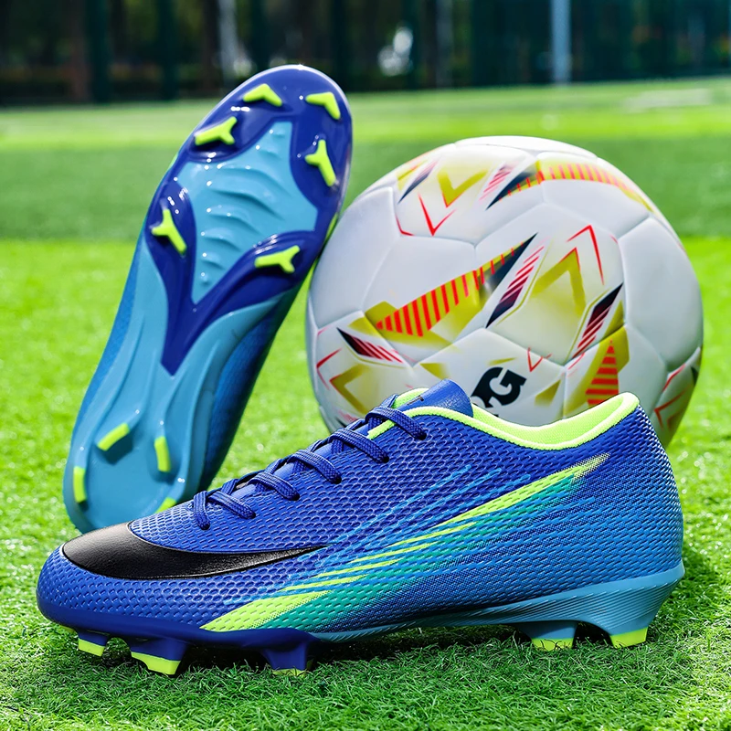 Новые мужские футбольные бутсы унисекс, высококачественные профессиональные футбольные бутсы TF/FG, женские кроссовки, лидер продаж, бутсы для футзала, сверхлегкие