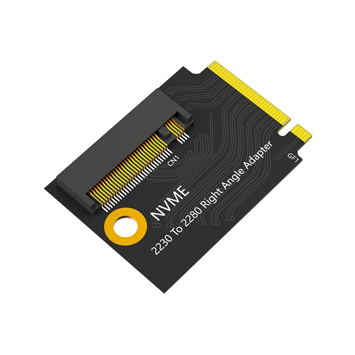 For Rog Ally Transfer Board 2230 to 2280 SSD Hard Drive Expansion Board for NVME M.2 90 Degree PCIE4.0 Adapter Converter