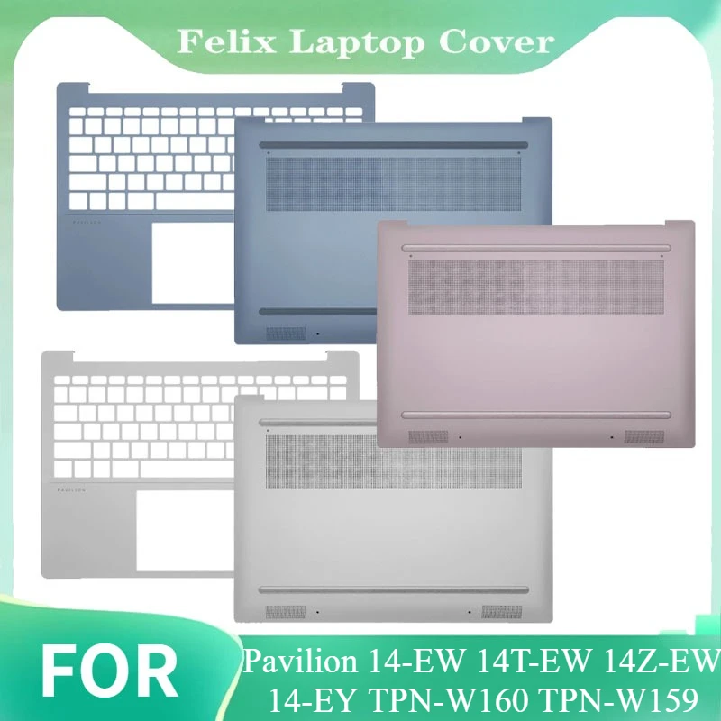 New Cover For Pavilion 14-EW 14T-EW 14Z-EW 14-EY TPN-W160 TPN-W159 Laptop Palmrest Upper Bottom Case Shell
