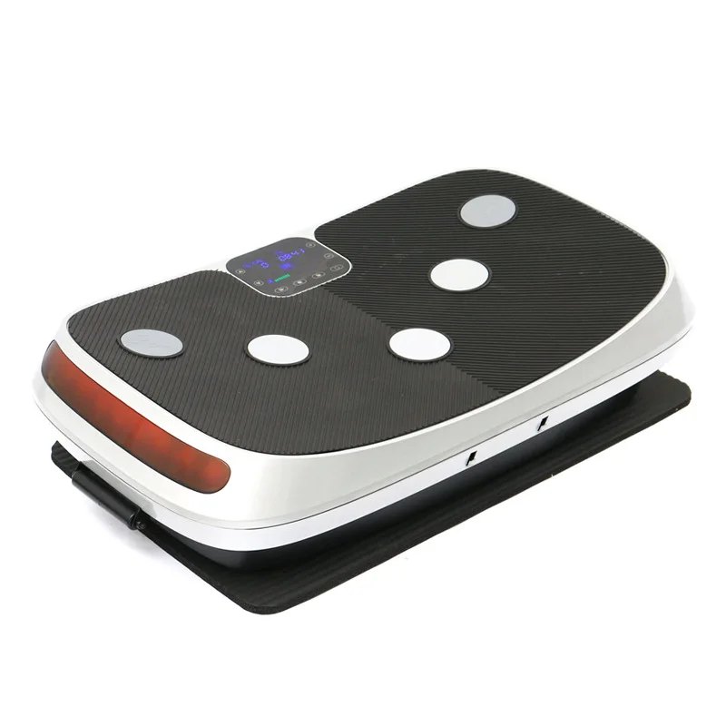 Smart Home 4D Fitness Fat Burning Shake Machine Pull Rope Slimming Vibration Plate Vertical Design for Home Use