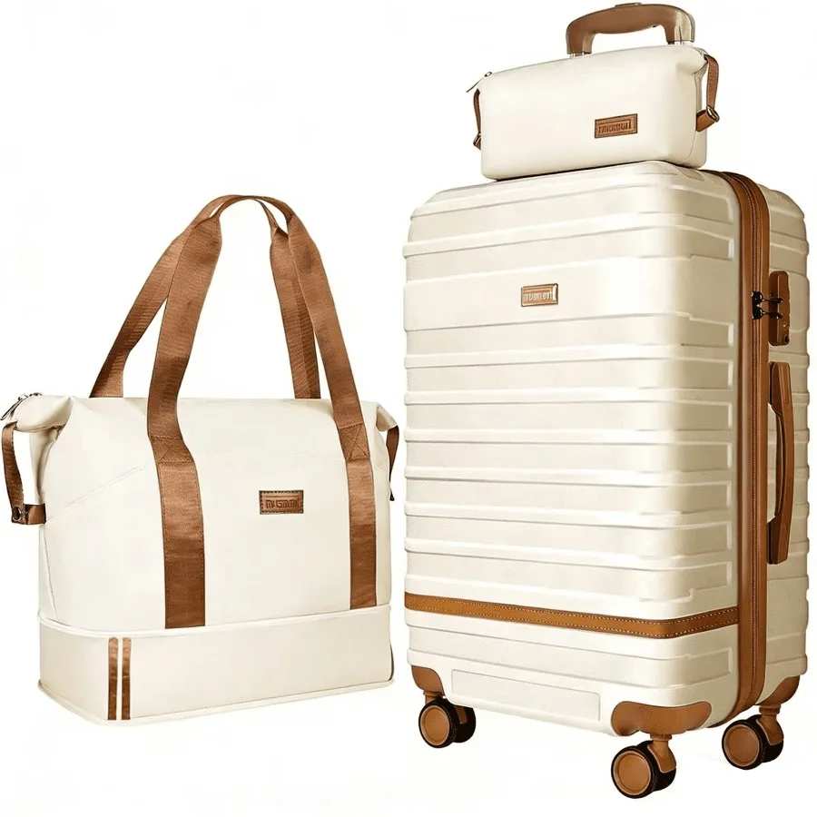 

Expandable Suitcase Set Luggage Sets 20 inch Carry On Luggage with TSA Lock