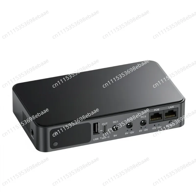 2A 12V Lithium Battery Mini UPS Portable Backup Power for Router ONT Camera LED Strip Fish Tank Speaker Access Control with WiFi