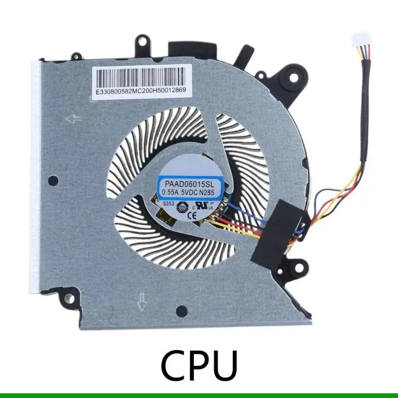 U55C poderoso ventilador refrigeração da GPU para MSI gf66 notebook Durável CPU GPU fãs