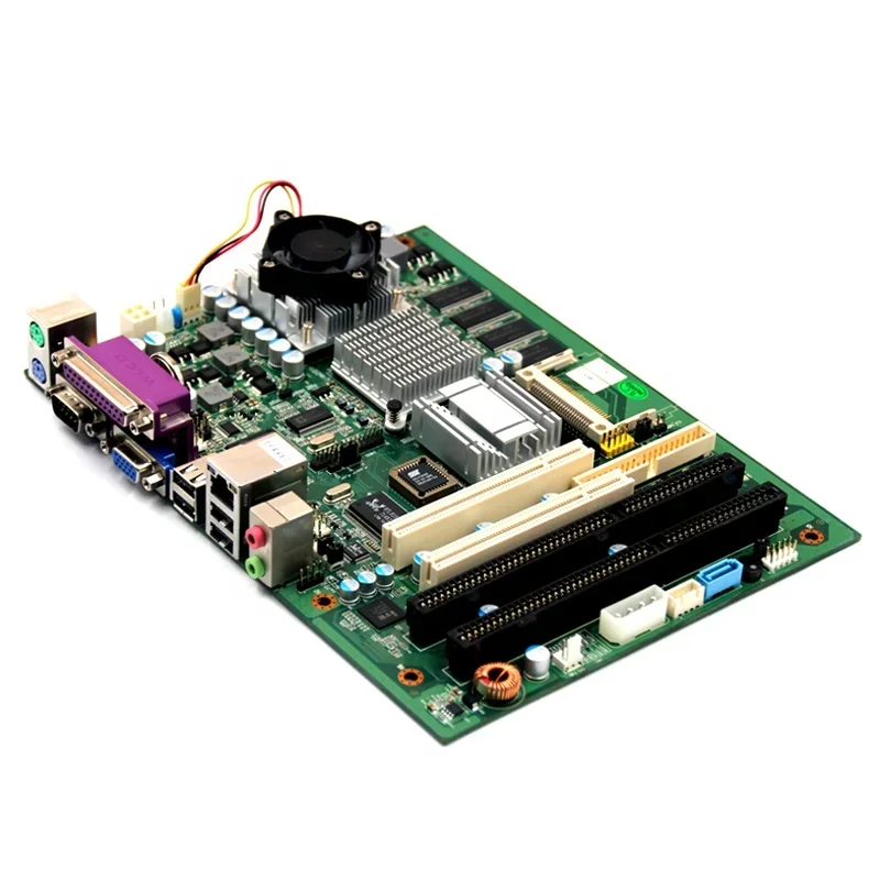 Placa base industrial integrada ISA con CPU Pentium/Celeron M integrada 512M RAM 2*COM 8*USB