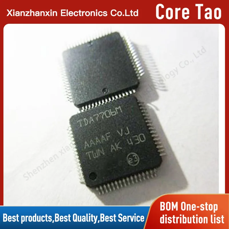 

1PCS/LOT TDA7706M TDA7706 LQFP-64 Automotive radio tuner chip IC in stock