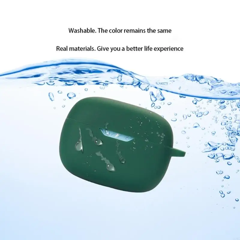 웨이브 빔 이어폰용 918C 세척 가능 쉘 먼지 방지 하우징 슬리브 미끄럼 방지 케이스