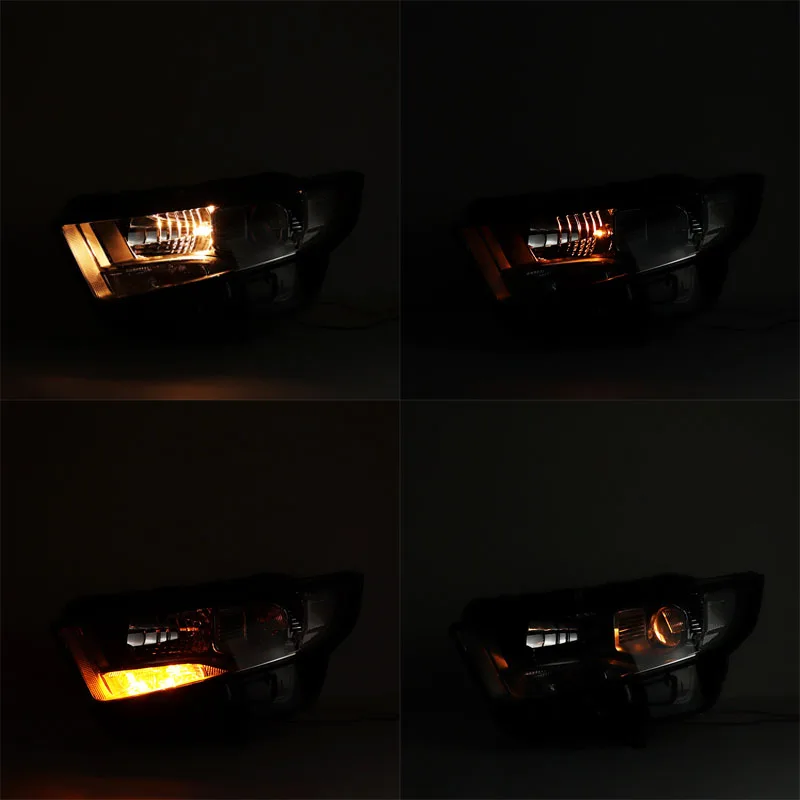 For Ford Edge 2015 2016 2017 2018 Car Headlight  Headlights Car Lamps Daytime Running Lights Car Accessories
