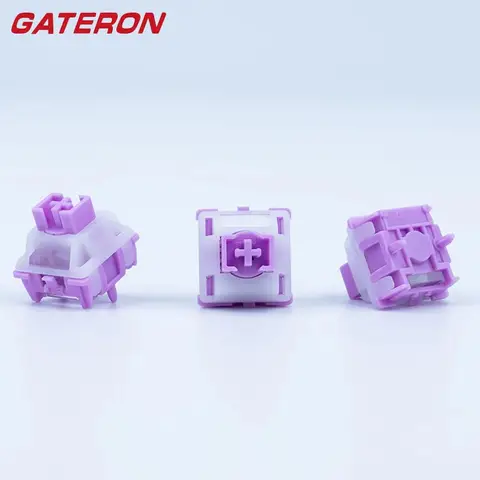 GATERON Full POM Magnetic Orchid Switch 30gf Linear Factory lubrication Set 700GS Freely setting Game magnetic keyboard switches
