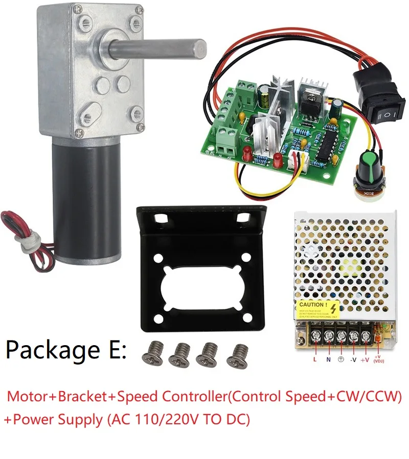 12V 24V DC Motor 5840-31ZY Umgekehrt Reduktion Motor Selbst-lock Verlängerung Welle Motor High Torque Worm Ausgerichtet motor