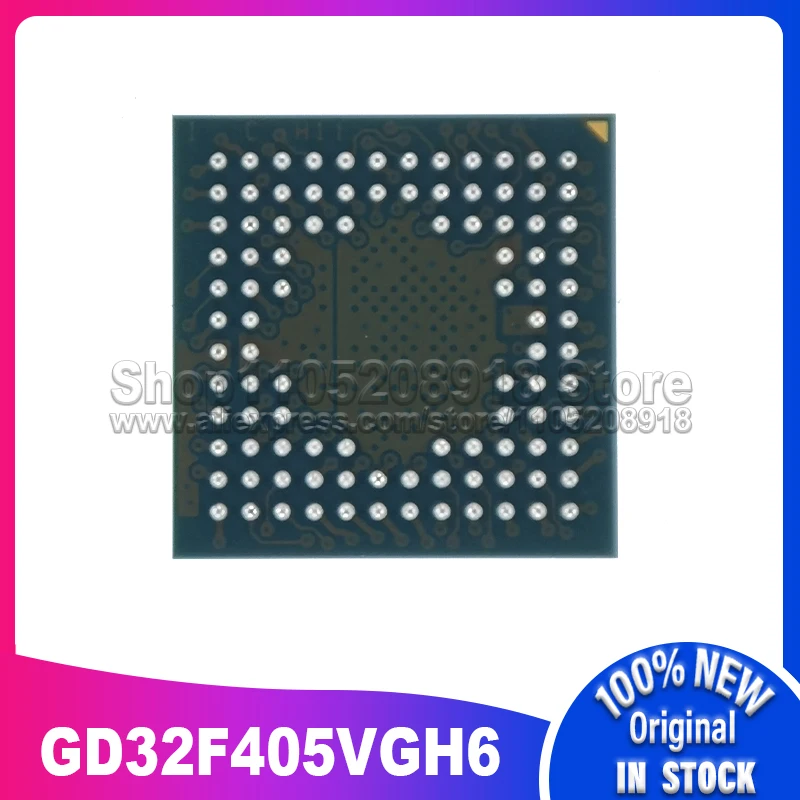 1 Buah/Lot GD32F405VGH6 GD32F405 BGA100 100% Asli Baru