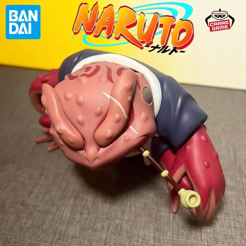 In Voorraad Bandai Originele Naruto Gama bunta Anime Figuur Action Model Cartoon Pop Desktop Speelgoed Pvc Decor Ornamenten Festival Geschenken