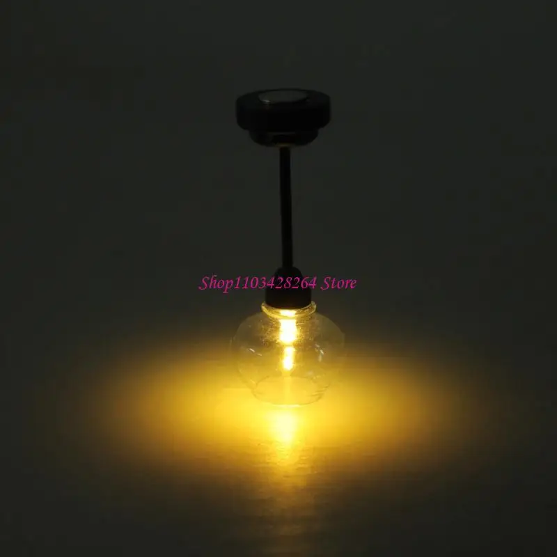 Dollhouses Kronleuchter Beleuchtung Spielzeugeinrichtung Figur Deckenlampenmodell für Puppenhäuser Zubehör Photo Requisiten