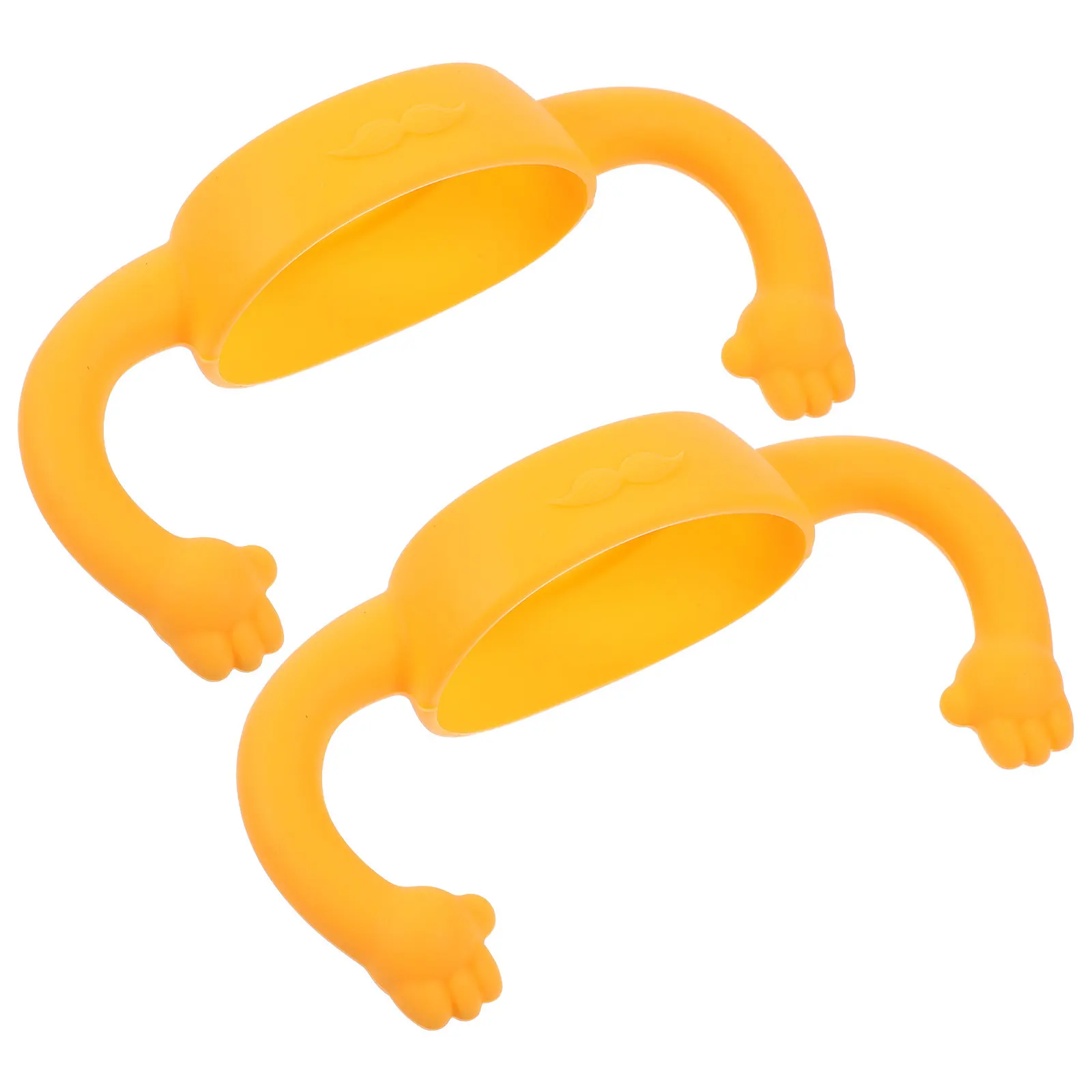 

2 шт. силиконовые ручки для детских бутылочек, мягкие, удобные, съемные, универсальные держатели для молочных бутылочек для младенцев