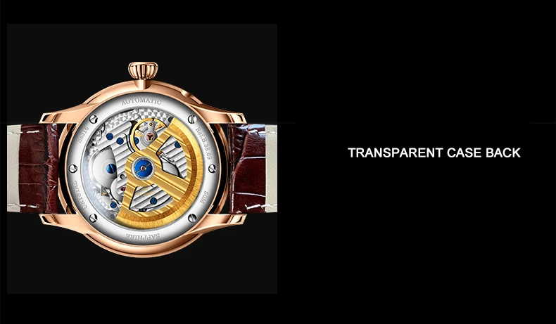 BORMAN Мужские автоматические часы 41 мм Роскошные механические наручные часы Водонепроницаемые с сапфировым стеклом Мультициферблат Месяц Дата