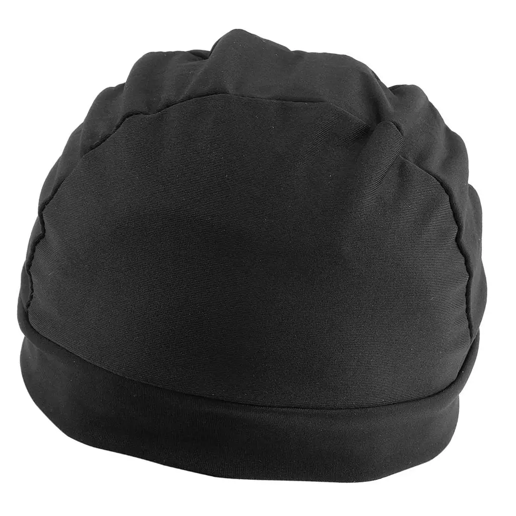 Black Spandex Dome Cap, malha de cabelo para fazer perucas, Snood, Stretchy Wig Cap