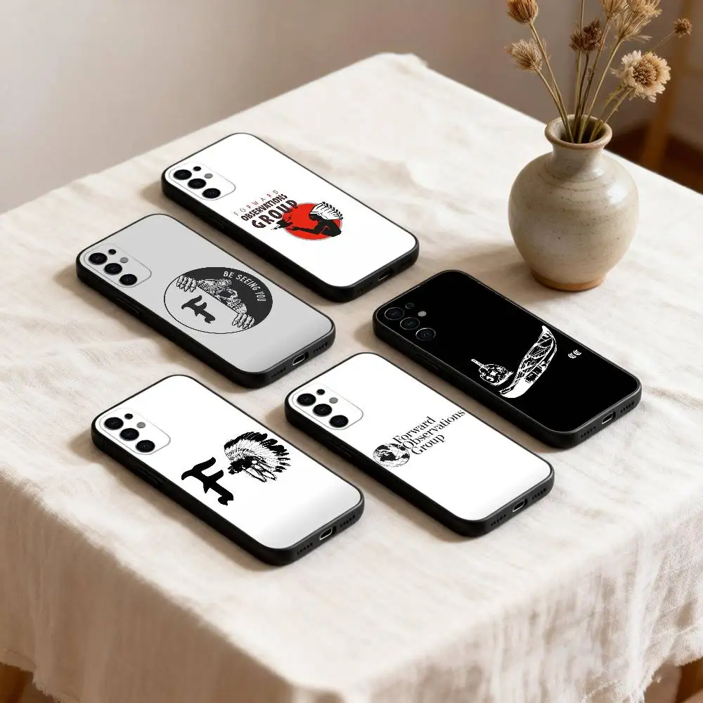 

Forward Observations Group Phone Case For Samsung S26,25,24,23,22,21,20,30,Ultra,Plus,Fe,Lite Black Shell