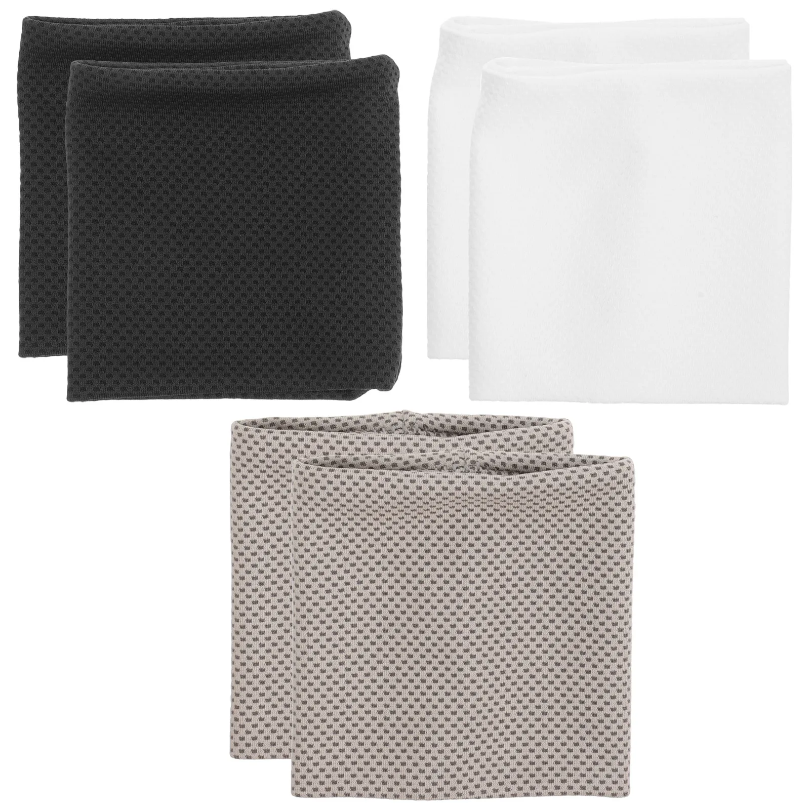 

6pcs Breathable Braces For Sports Summer Cooling Sleeves Sweatbands Lightweight Wrist Protectors Outdoor Wrist Guards Wristbands