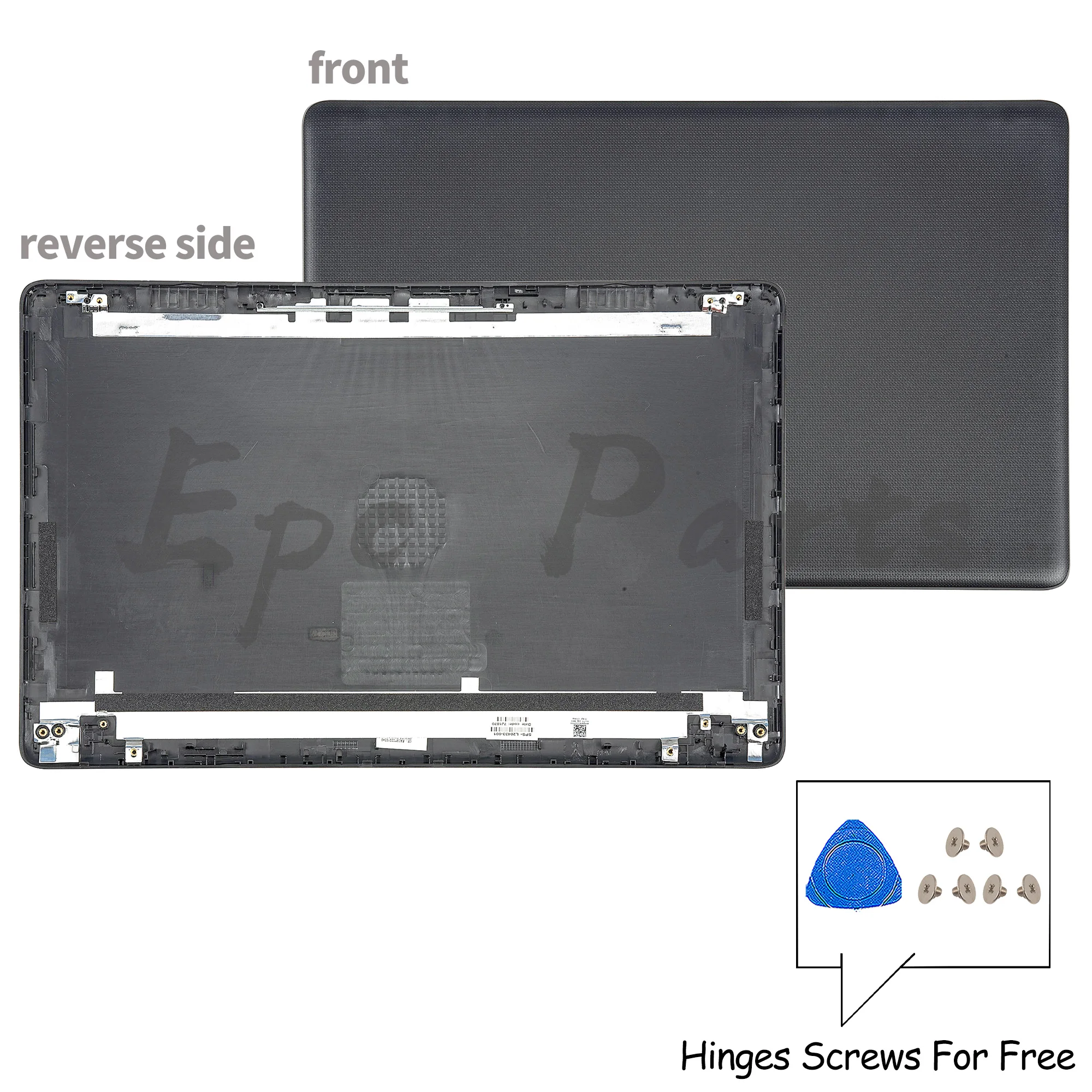 Epc Parts Case For HP 250 G7 255 G7 15-DA 15-DB 15-DA0014DX TPN-C135/TPN-C136 LCD Back Cover Front Bezel Hinges Upper Bottom