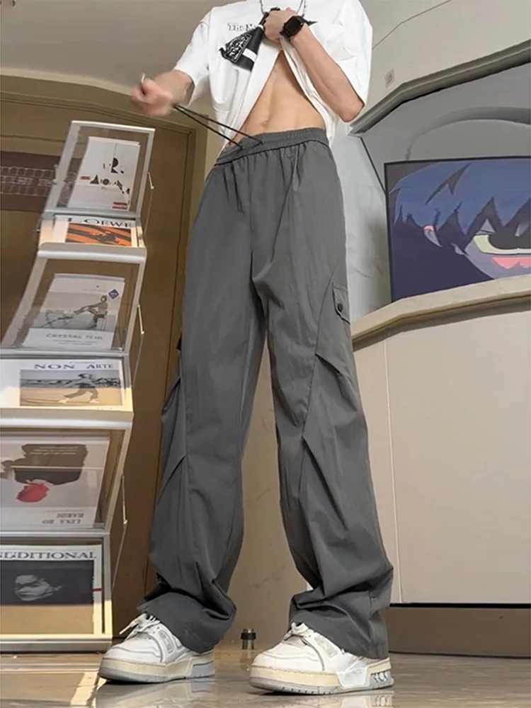 

Брюки мужские летние тонкие быстросохнущие, длинные, в стиле парашютиста, тактические, повседневные, американского стиля