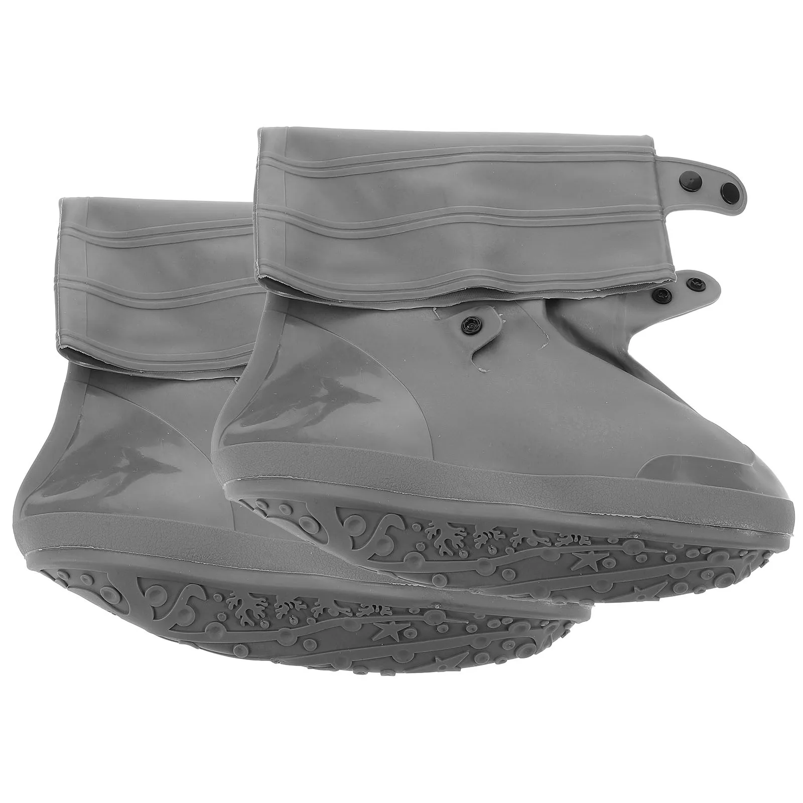 

1Pair Durable Thickened Rain Shoe Covers Adults Size 38 Boot Protector Slip Resistant Waterproof Reusable Shoe