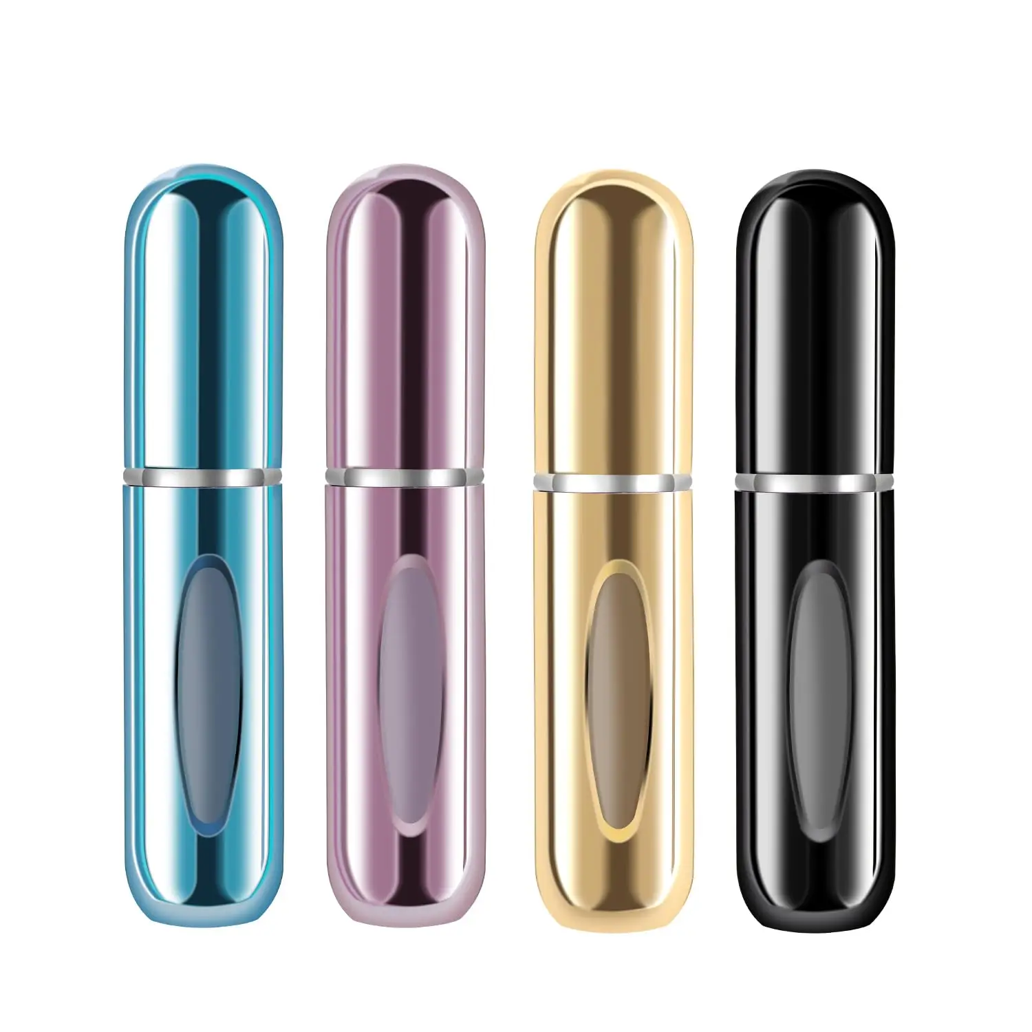 

Portable 5ml Refillable Perfume Atomizer Spray Bottle, 4 Pack for Travel and Outgoing