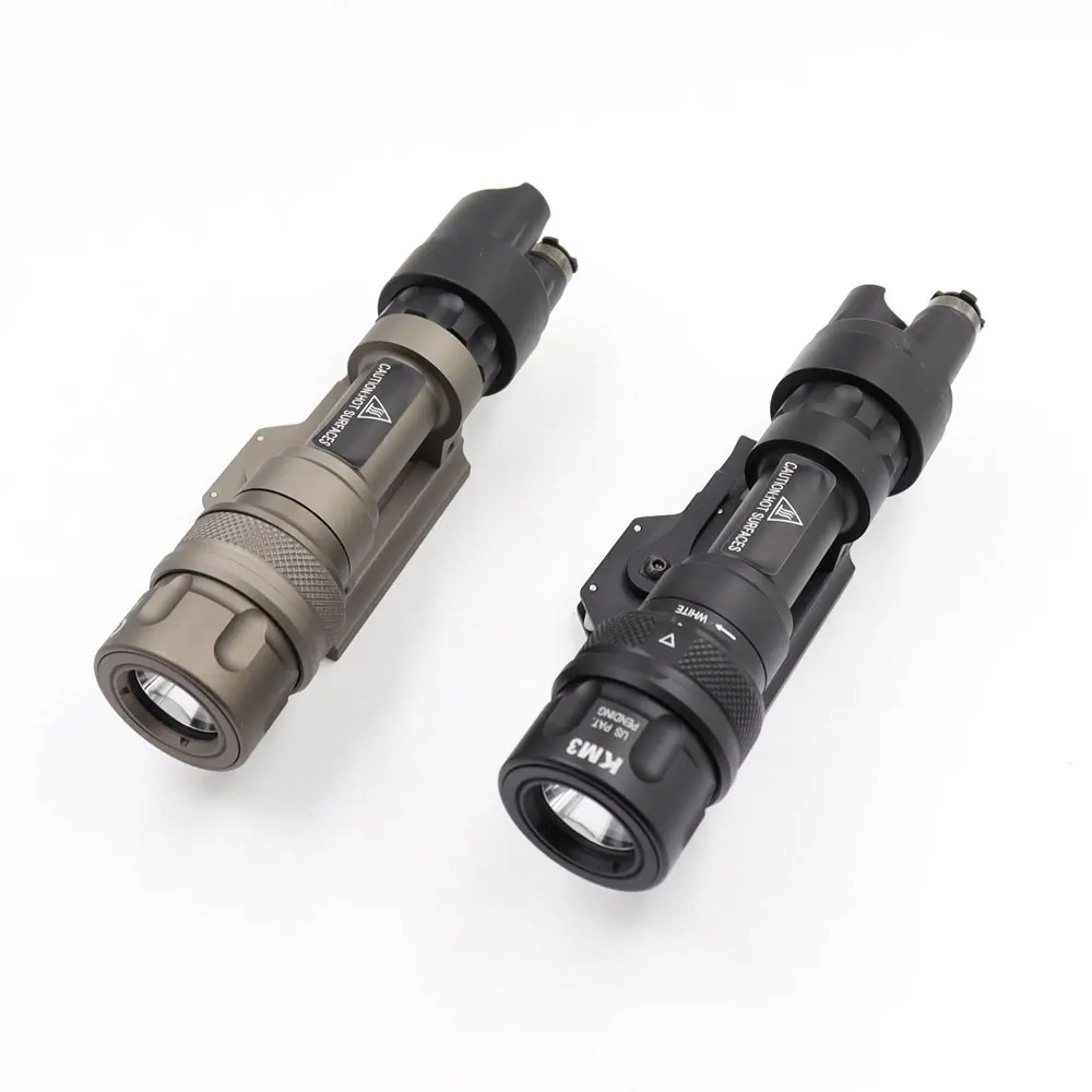M952V IR Scout Tactical Weapon Light LED White Light Output Waterproof Remote Switch Pressure Flashlight QD Mount Picatinny Rail