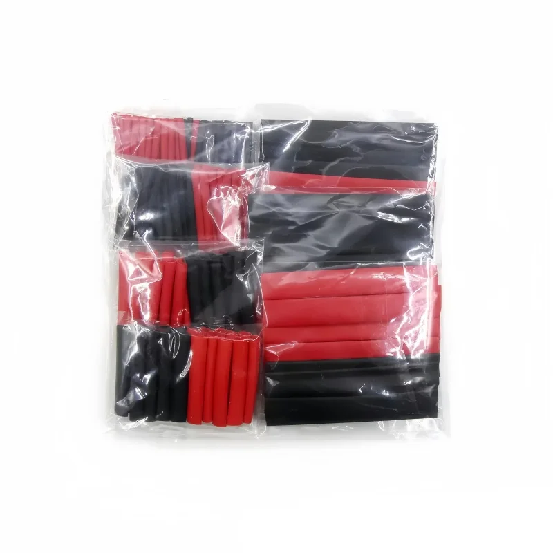 127PCS Heat Shrink Tube 2:1 Polyolefin Heat Cable Wire Shrink Tube Shrinkable Sleeve Insulation Wire Shrinkable Heatshrink Tube