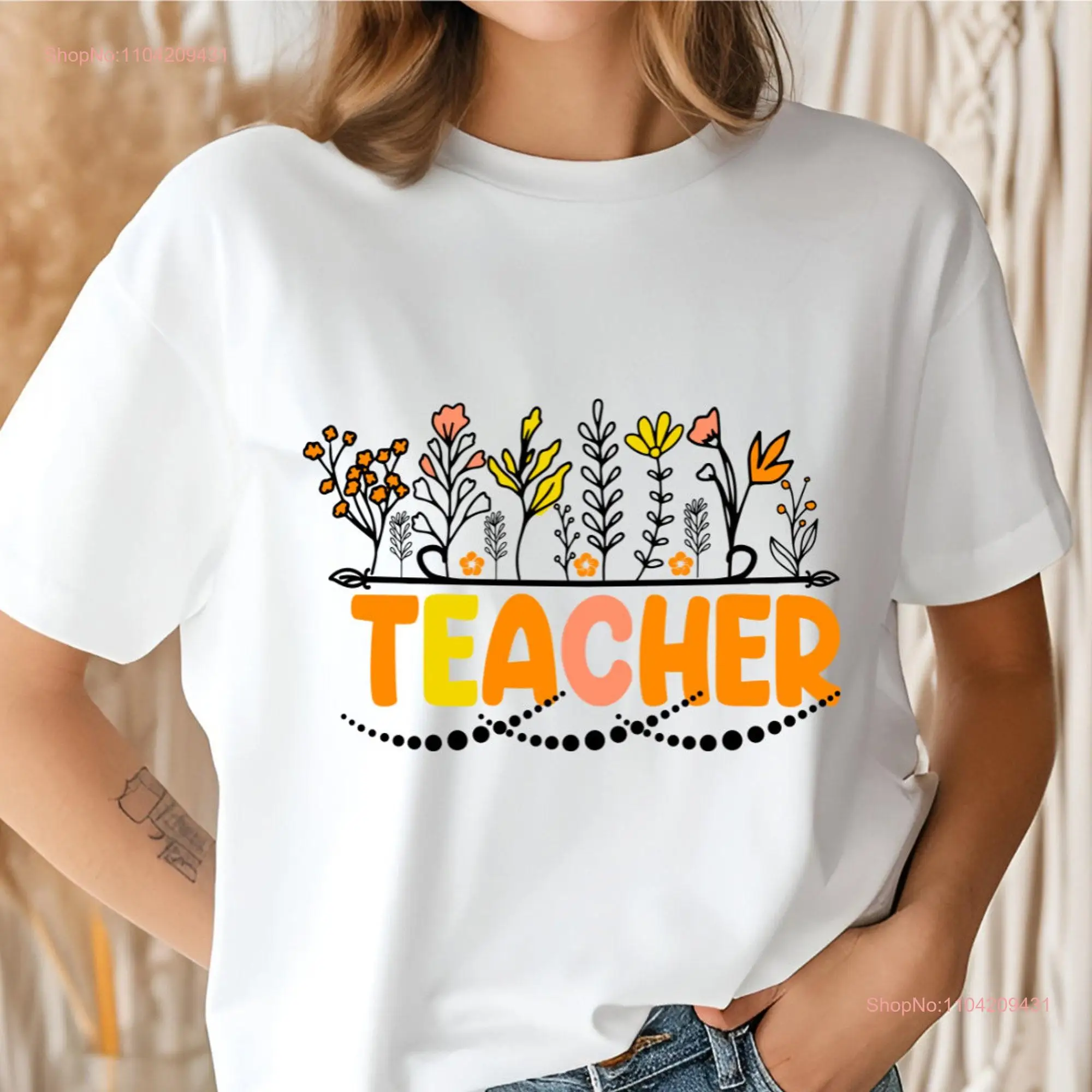 Teacher Clipart Image Sublimation Design Vintage T shirt Retro PNG File long or short sleeves