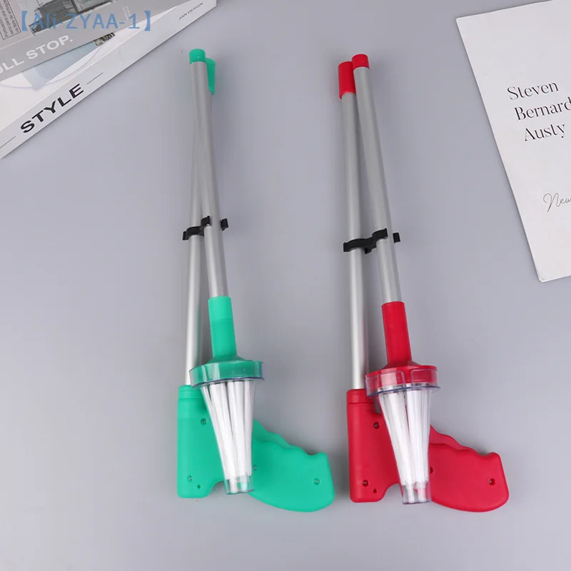 1 Pc Folding Spider Catcher Long Handle Cockroach Grabber Spider Trap Tool Pick Up Tool Family Trap Tool For Home Outdoor