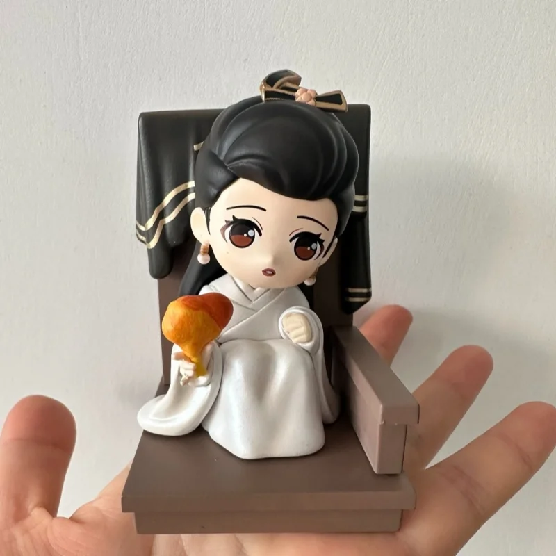 Quente qing yu nian 2 alegria da vida caixa cega q versão figura fã xian estatueta decoração de mesa coleção modelo brinquedo boneca presente