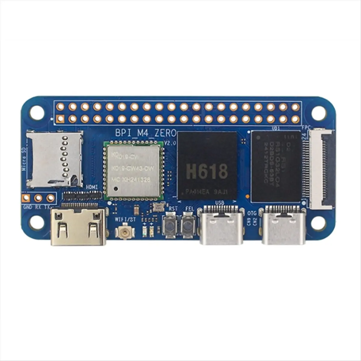 AAAE  - Zero 4G LPDDR4 RAM 32G EMMC Allwinner H618 Quad-Core -A53 ARM Mail G31 GPU Single Board Computer