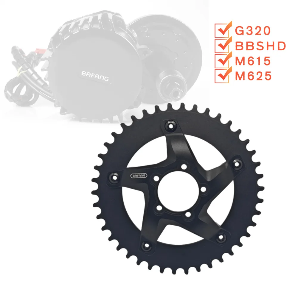 Bafang Central Motor BBSHD G320 M615 M625 Special Tooth Plate Positive and Negative Teeth 42T 44T Chainwheel