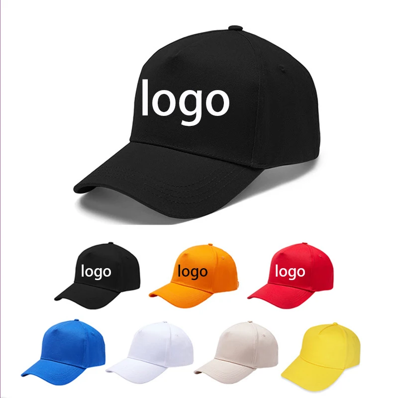 Customized Logo Baseball Caps Men Women 5 Panel Cheaper Trucker Hats Sports Team Snapback Caps Summer Sun Dad Hat Gorras view 3