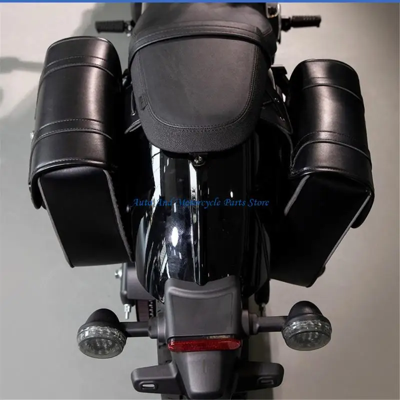 P9FD Large Capacity Motorcycle Side Pouches Waterproof Storage for ridings