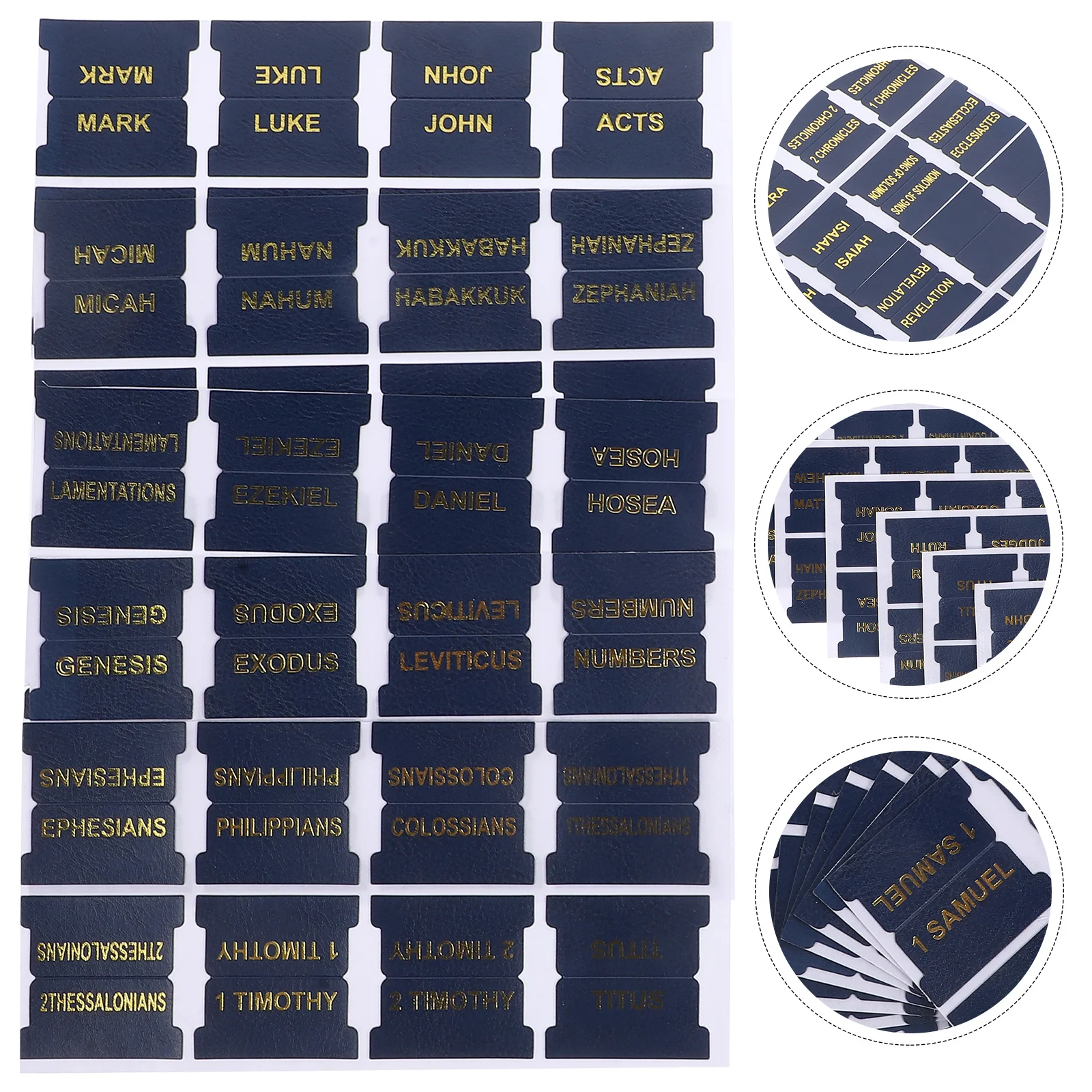 

Bible Index Tabs PU Blank Bookmarks Reading Accessories Students Bible Study Labels Blank Tabs