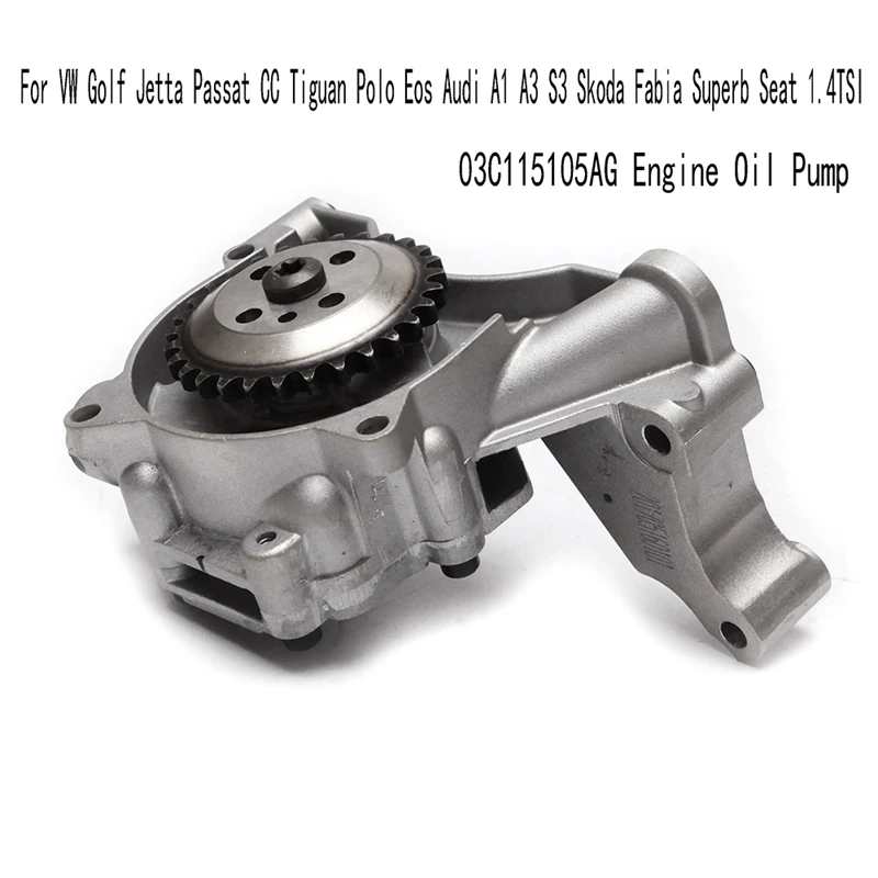 03C115105AG Engine Oil Pump 1.4TSI For VW Golf Jetta Passat CC Tiguan Polo Eos  A1 A3 S3 Skoda Fabia Superb Seat Accessories