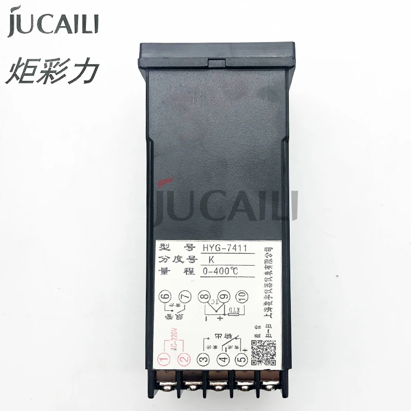 Jucaili HYG-7411 متحكم في درجة الحرارة التيار المتناوب 220 فولت لوحدة التحكم في تسخين الطابعة النافثة للحبر Allwin Xuli