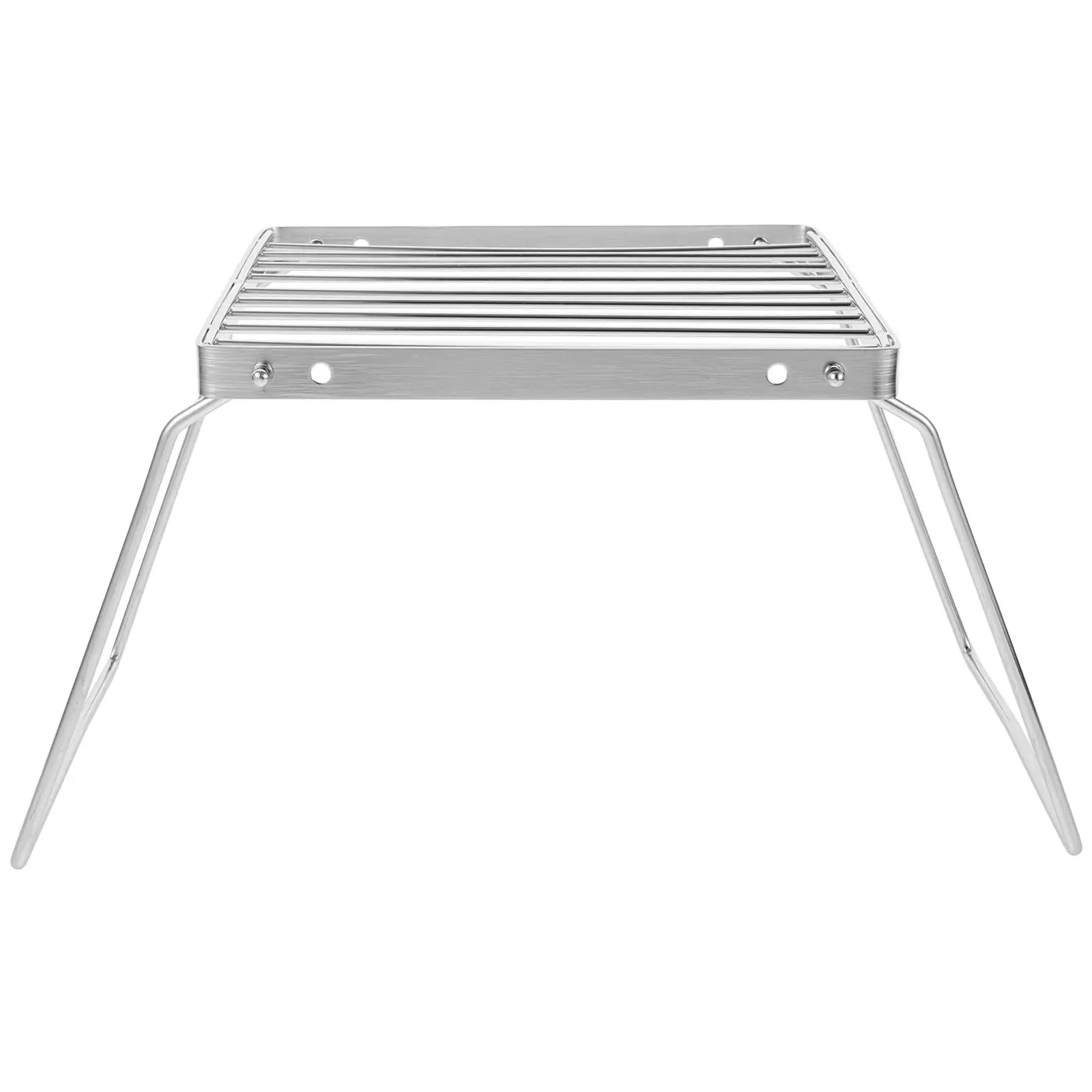 

Stainless Steel Grill Camping Stove Grill Rack Rack Foldable Camping Stove Versatile Cooling Baker Outdoor Cookware Portable