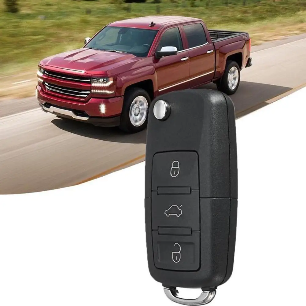

For Audi A2 A3 A4 A6 A8 B5 TT RS4 Quattro 1994 - 2004 Old Models 2/3 Button Flip Folding Key Shell Case Cover HU66 Blade