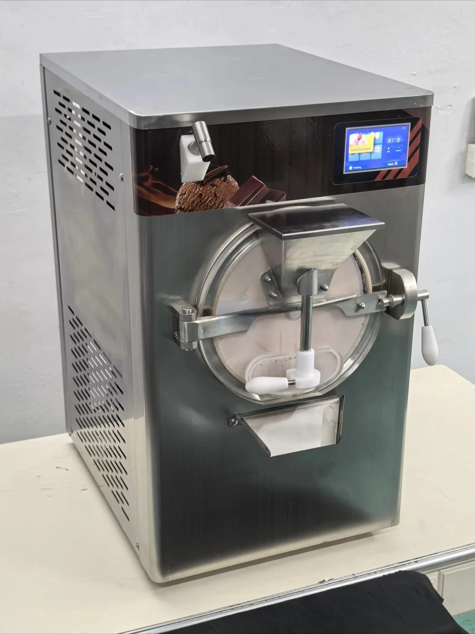 cross-border For 48L/H Italian Hard Ice Cream Maker/Batch Freezer/Ice Cream