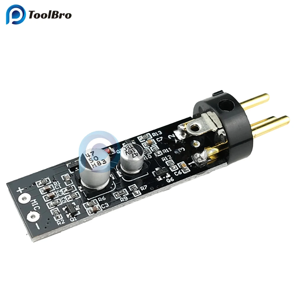 15-48V Phantom Power Electret Condenser Microphone Amplifier Board for K Song Recording Conference Speech 125db