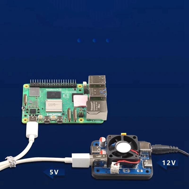 Module d'activation Module d'activation de déclenchement pour Raspberry Pi 5 Jetson 5V5A 27W PD DC USB double entrée large tension double sortie