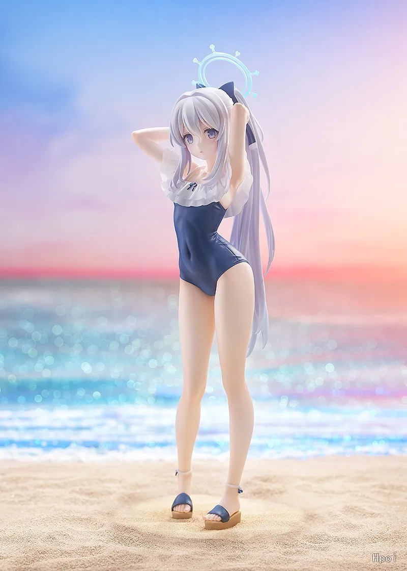 High Quality Spot Gsc Blue Archive Moon Snow Swimsuit Commemorative Hall Edition Handmade Desktop Model Toys Doll Birthday Gift