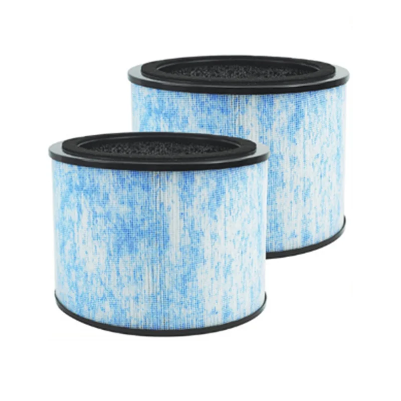 ABXF-For Instant AP200 F200 Filter 3-In-1 HEPA Replacement Filters HEPA Filter & High Efficiency Activated Carbon Filter 2 Pcs