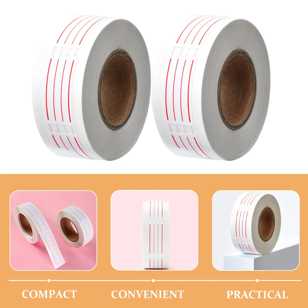 2Pcs Correction Tape Stable Adhesive Portable Writing Accessory Safe on Paper Photos Books Ideal for Friends Classmates